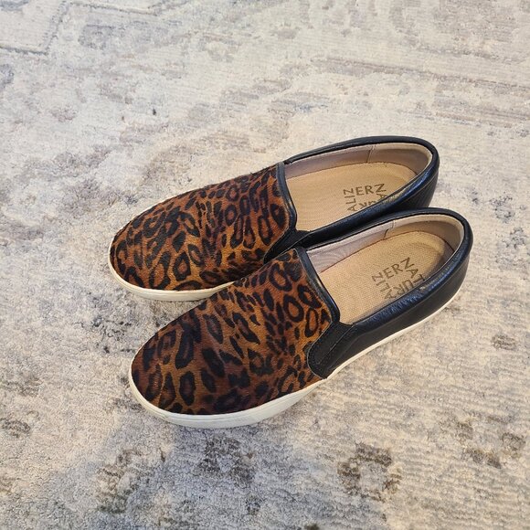 Naturalizer slip on sneakers leopard print - Picture 1 of 8